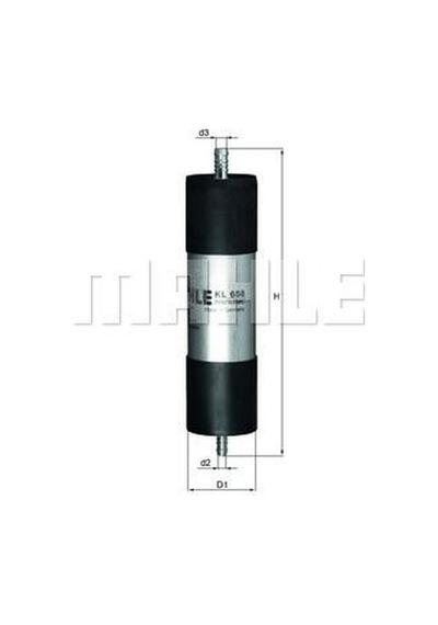 KNECHT KL658 MAZOT FİLTRESİ A6 04-11 / EXEO 2.0 TDI