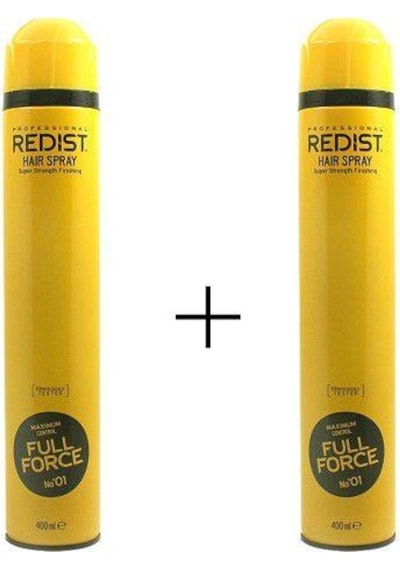 Redist Full Force Saç Spreyi  2 x 400 ML