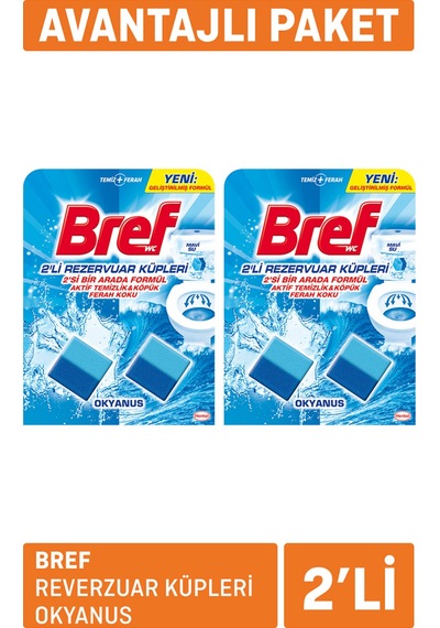 Bref Reverzuar Küpleri Okyanus 2 X 100 G 4 Adet