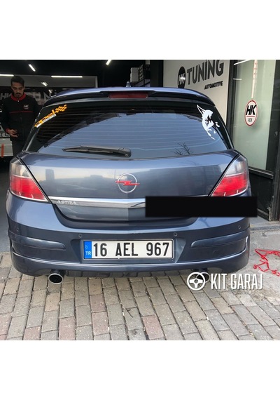 Kit Garaj Astra H Arka Ek Plastik 2004-2009 Boyasız