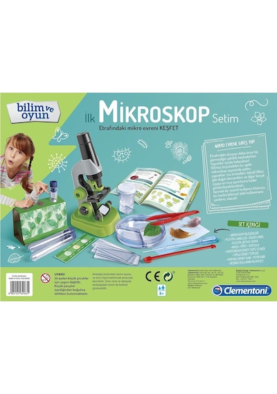 64963 İlk Mikroskop Setim - Bilim Ve Oyun +8 Yaş