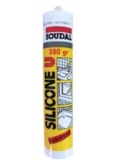 Soudal Acryrub 4 Adet Silikon 500 Gr Şeffaf Silikon Tabancalı Diğer