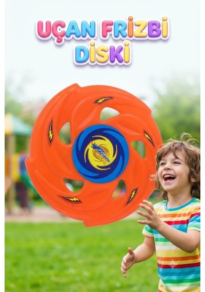 Kolay Kavranır 22 Cm Profesyonel Uçan Disk Frisbee - Açık Alan Park Ve Plaj Oyuncağı Yeşil