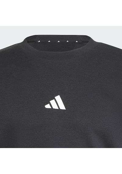 Black/whıte Adidas Erkek Günlük Sweatshirt M 3s Ft Swt Je6372 Siyah