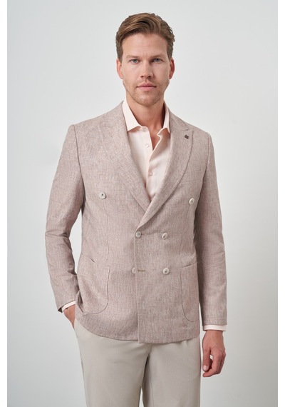 Morven Erkek Kiremit Keten Kruvaze Desenli Slim Fit Sivri Yaka Ceket 25ys002007460 Kiremit Morven Erkek Kiremit Keten Kruvaze Desenli Slim Fit Sivri Yaka Ceket 25ys002007460 Kiremit