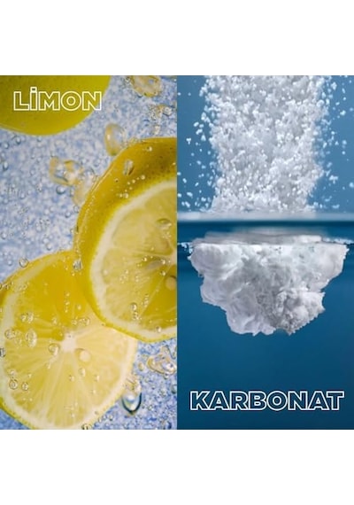 Toz Çamaşır Deterjanı Limon Ve Karbonat Renkliler Ve Beyazlar İçin 6 Kg