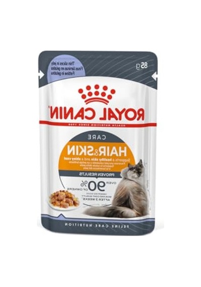 2As Tüy Ve Cilt Sağlığı İçin Yaş Kedi Maması 85 Gram, 12'li Paket 12 Gri