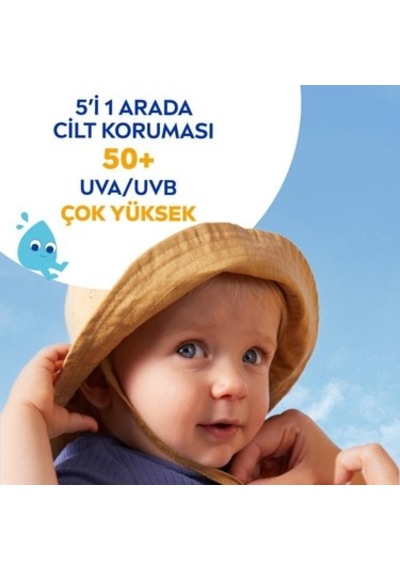 270ml Spf50 Güneş Spreyi, Hassas Ciltler İçin Koruma Açık Gri