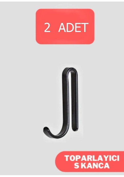 Sas Haus Siyah 2'li Kanca Askı Çok Renkli