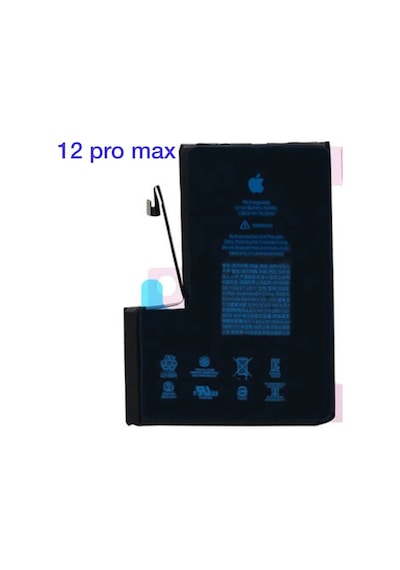İphone 12 Pro Max Batarya Pil Güçlendirilmiş