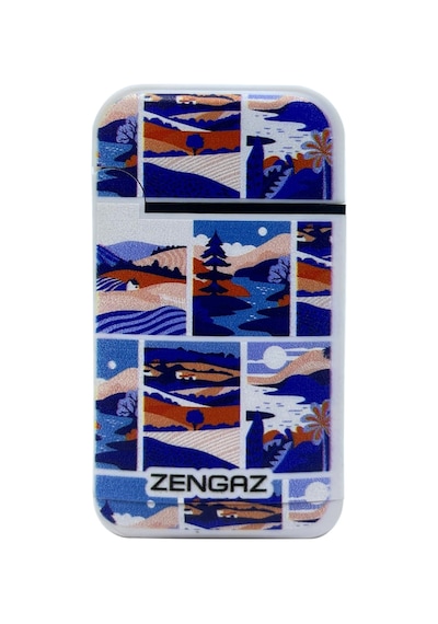 Zengaz Cool Tasarım Jet Alev Çakmak - Zen-scape Beyaz