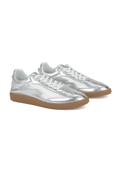 Ziya Kadın Hakiki Deri Sneaker 1611035z6414 Gümüş 1611035z6414 991 36