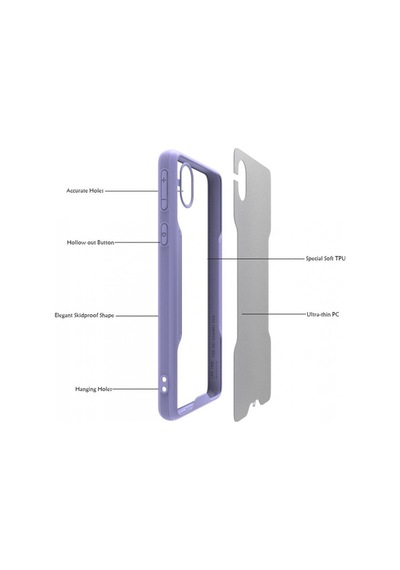 Samsung Galaxy Uyumlu A01 Core Kılıf Platin Silikon - Mavi İtdark24922