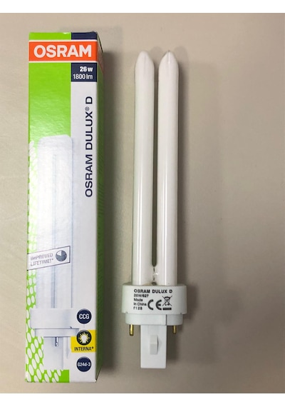 Osram Plc Lamba 26w/827 2p 2700 Kelvin 1800 Lümen Sarı