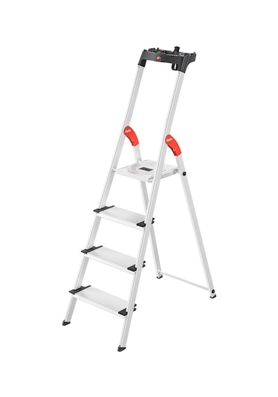 Hailo L80 Comfortline 4 Basamaklı Alüminyum Merdiven