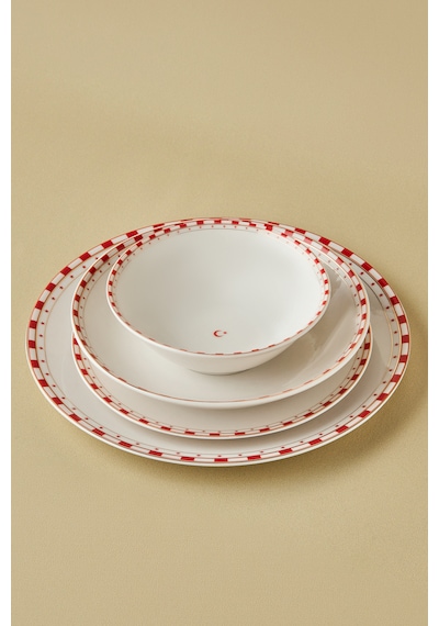 Karaca Türkiye Serisi Pasta Tabağı 19 Cm Kırmızı