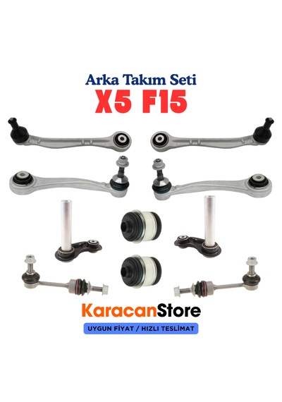 Bmw X5 Serisi F15 Kasa Arka Salıncak Alt Takım Seti -