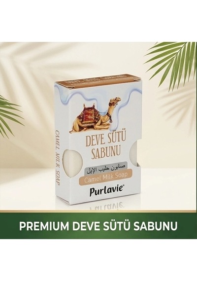 Deve Sütü Sabunu Doğal El Yapımı 100g-3 Adet Karışık