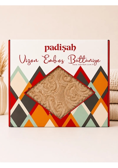 Padişah Battaniye Çift Kişilik Kahve