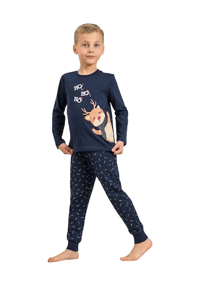 Rolypoly Rp3935c Baba Oğul Uzun Kol Pijama Takım Oğul Lacivert