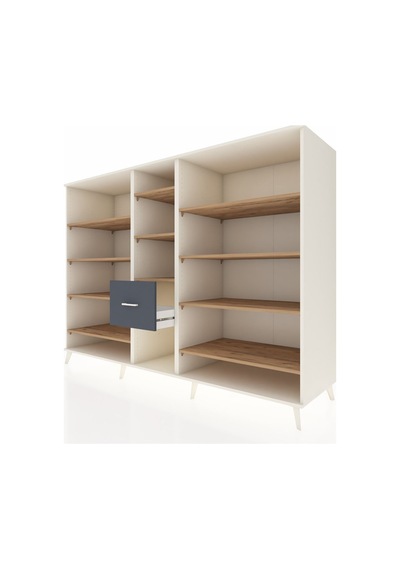 Kronos Dolap 11 Raflı 3 Çekmeceli 220x59x163 Aytaşı-çam/antrasit Atlas Çam/antrasıt - Aytası Kronos Dolap 11 Raflı 3 Çekmeceli 220x59x163 Aytaşı-çam/antrasit Atlas Çam/antrasıt - Aytası