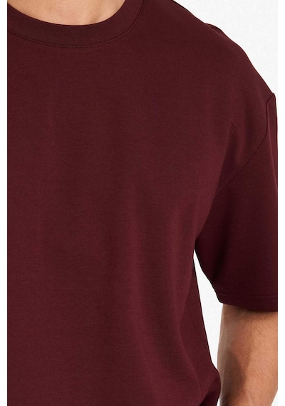 Defacto Nefes Alabilen Oversize Tişört X3926az26spbr505 Bordo-br505