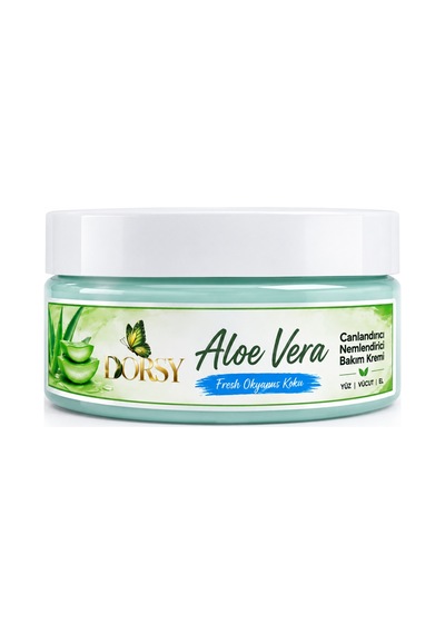 Nemlendirici Bakım Kremi Aloe Vera El Vücut Yüz Canlandırıcı Krem 150 Ml