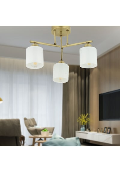 Kavis 3'Lü Eskitme Modern Genç Odası Mutfak Salon Avize