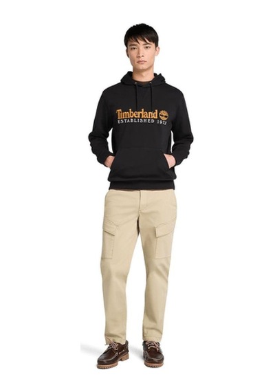 Timberland Established 1973 Embroidered Logo Loopba Sweatshirt - Tb0a5mx80011-11282 Siyah