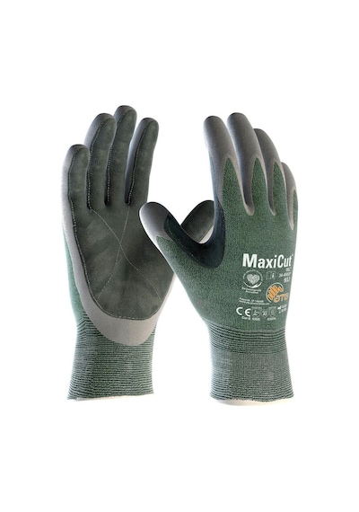 Maxicut Oil 34-450lp Yağlı Ve Islak Ortamlar İçin Kesilme Dirençli İş Eldiveni Gri