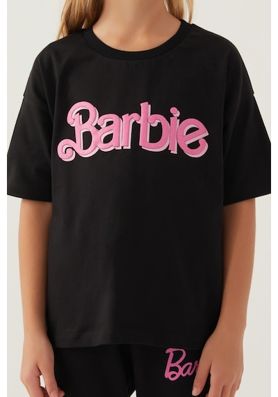 Barbie Short Siyah Kız Çocuk T-shirt 5274-42844 Siyah Barbie Short Siyah Kız Çocuk T-shirt 5274-42844 Siyah