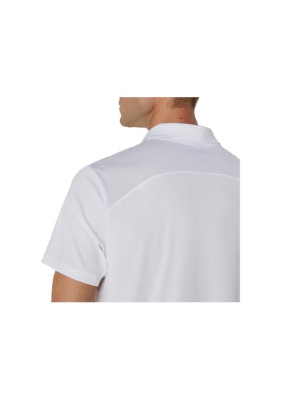 Asics Court Polo Erkek White Traditional Kısa Kollu Tshirt 2041a340-100 Beyaz