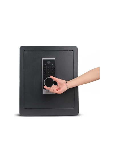 Hegı Elektronik Şifreli Çelik Para Kasası 45x38x32 Cm-26872