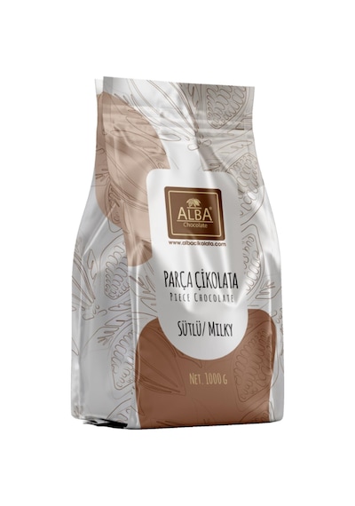 Alba Sütlü Parça Çikolata 1 Kg