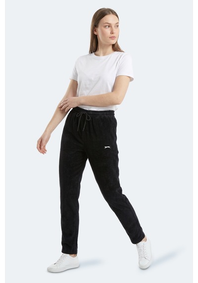 Slazenger Kamon Kadın Siyah Eşofman Altı