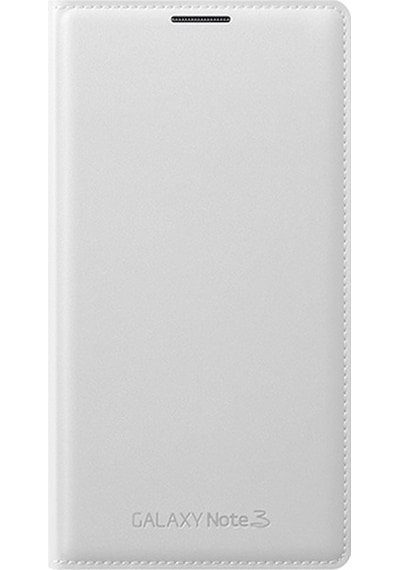 Galaxy Note 3 N9000 İle Uyumlu Flip Wallet Kılıf Beyaz Ef-wn900b