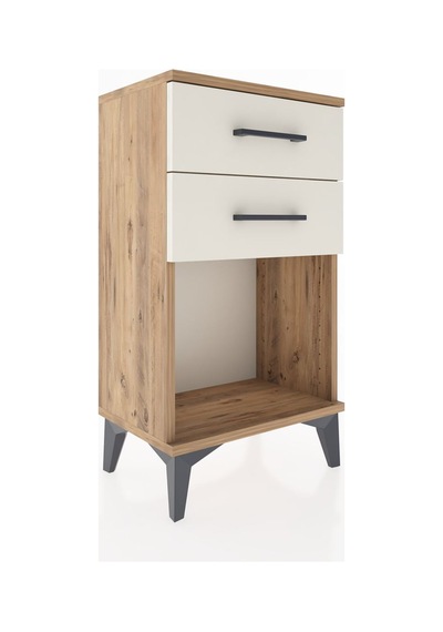 Arges Komodin 4 Çekmeceli 44x30x80 Çam-aytaşı Çam