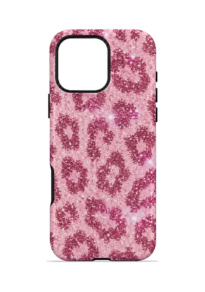 Velvoria Valestra Pembe Leopar Apple Apple iPhone Uyumlu 16 Pro Max Magsafe Koruma Kılıfı Valestra Magline - Pembe Leopar
