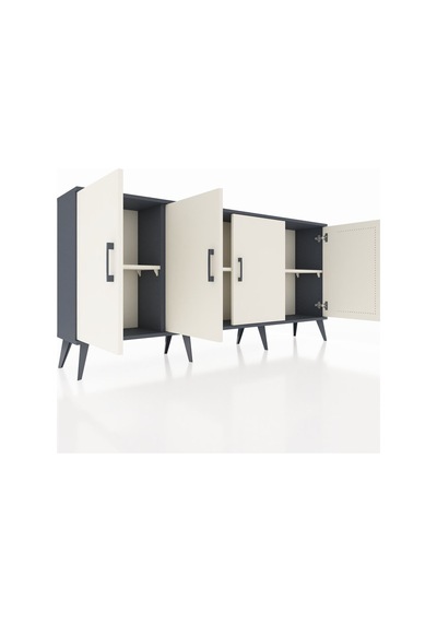 Arges Konsol 3 Raflı 4 Kapaklı 176x30x83 Antrasit-aytaşı/aytaşı Aytaşı/aytaşı Arges Konsol 3 Raflı 4 Kapaklı 176x30x83 Antrasit-aytaşı/aytaşı Aytaşı/aytaşı