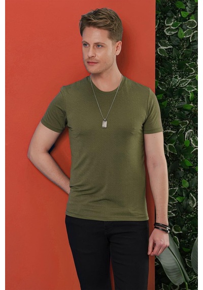 Efor Ts 846 Haki Spor T-shirt Haki