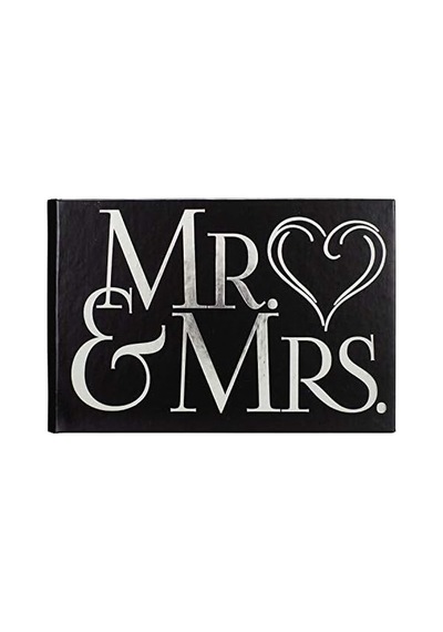 Malden International Designs Wedding Celebrations Mr & Mrs Brag Book Photo Album, 40-4x6, White