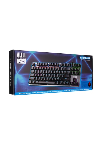 Altec Lansing ALGK8404GR Red Switch Rainbow Işıklı Mekanik TKL Gaming Oyuncu Klavye