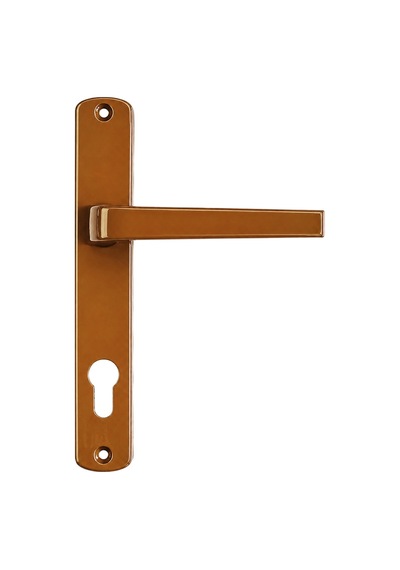 Aletçantam Pvc Balkon Kapı Kolu Pimapen (Metal)- Altınmeşe Kahve - 01037101