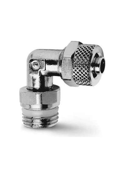 Camozzi 1541 10/8-1/4 Swivel Elbow