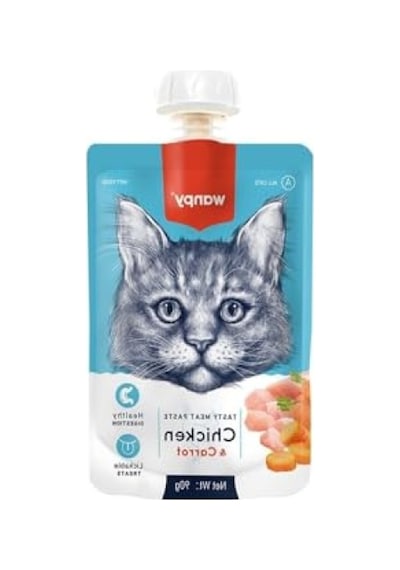 Taze Tavuk Ve Havuçlu Kedi Et Ezmesi 90 Gr 100 G