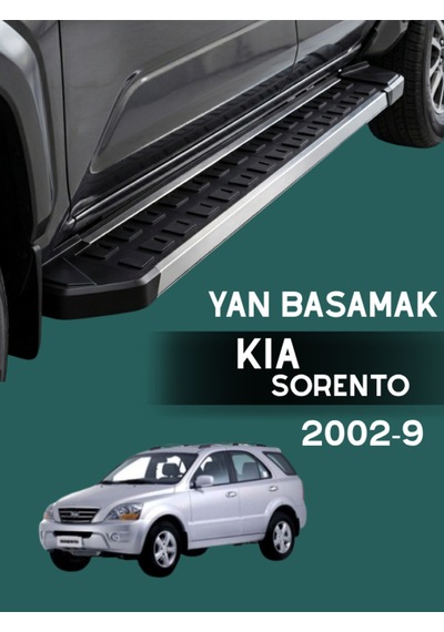 Kıa Sorento 2002-09 Model Arası Uyumlu Araç Yan Basamak