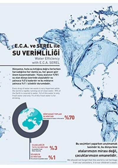 E.c.a. Spylos 102102494 Banyo Bataryası Altın