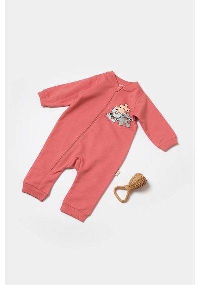 BabyCosy Bebek Fermuarlı Tulum, %100 Organik Pamuk, Bebek Ve Yenidoğan Serisi,kışlık Koleksiyon - Csy8030 Rose BabyCosy Bebek Fermuarlı Tulum, %100 Organik Pamuk, Bebek Ve Yenidoğan Serisi,kışlık Koleksiyon - Csy8030 Rose