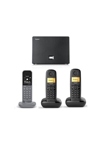 Gigaset CL390 Analog IP 3 Dahili Telsiz Kablosuz Telefon Santrali