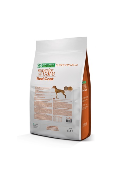 Nature's Protection Superior Care Kızıl/kahverengi Tüylü Köpekler İçin Tahılsız Somonlu Tüm Irklar Yetişkin Köpek Maması 4kg